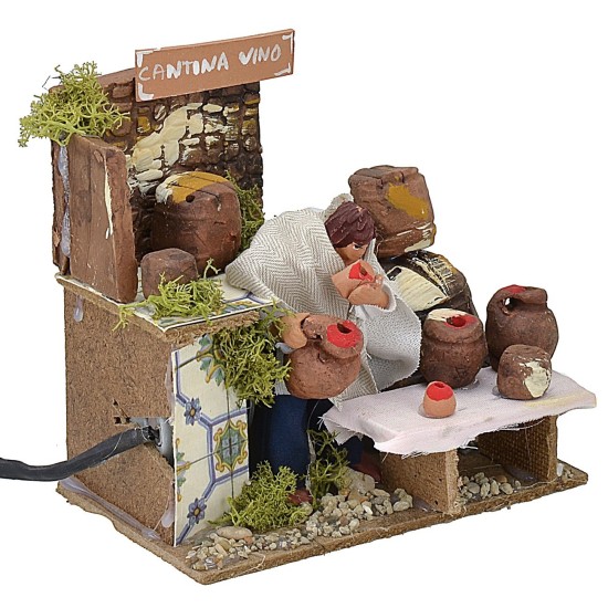 Oste en movimiento serie 10 cm Mundo Pesebre