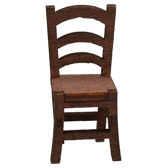 Sedia in legno cm 2,5x2,5x5,3 h