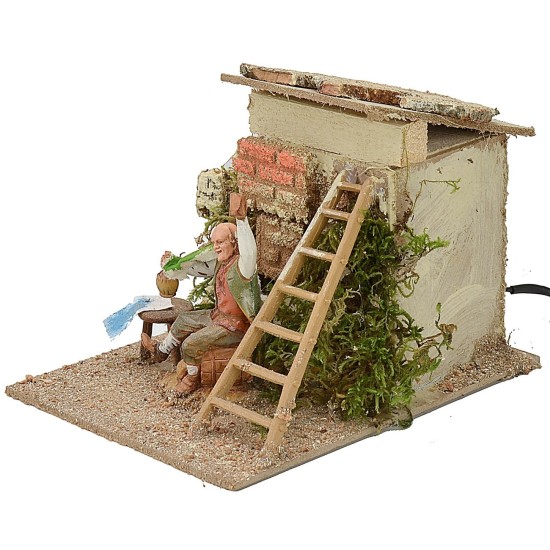 Beodo sentado en movimiento serie 10 cm Landi Moranduzzo Mundo