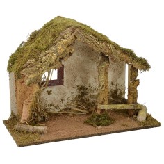 Capanna per presepe cm 50x24x36 h Mondo Presepi 2