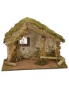 Capanna per presepe cm 50x24x36 h Mondo Presepi