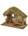 Capanna per presepe cm 50x24x36 h Mondo Presepi