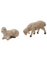 Set 4 pecore per statue 12 cm