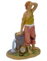 Pastore alla fontana cm 20 lux Mondo Presepi