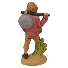 Pastor con saco 8 cm lux Mundo Pesebres 2