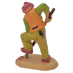 Contadino che vanga 8 cm lux Mondo Presepi 2