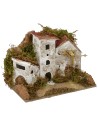 Grupo de casitas para belén de 15x10,5x10 cm h