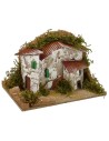 Small houses with courtyard for crib cm 15x10,5x9,5 h