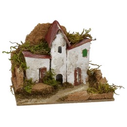 Nativity scene houses cm 15x10,5x10,5 h