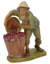 Contadino con uva 15-16 cm lux Euromarchi Mondo Presepi