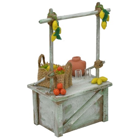 Banchetto con agrumi cm 8x6x15 h Mondo Presepi
