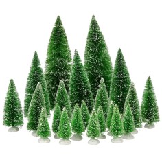 Coloca 21 pinos en las medidas 6,5-10-15-22 h Mundo Pesebre 2