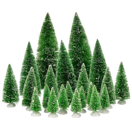 Set 21 pini nelle misure 6,5-10-15-22 h Mondo Presepi