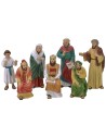 Gesù e i maestri al tempio cm 9 Statue Pasquali Mondo Presepi