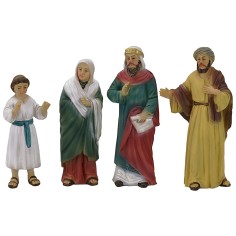 Jesús y los maestros en el templo cm 9 Estatuas Pascuales Mundo Pesebres 2