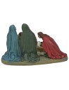 Escena de Jesús descendido de la cruz serie de estatuas