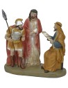 Escena del juicio a Jesús, figuras pascuales de 13 cm.