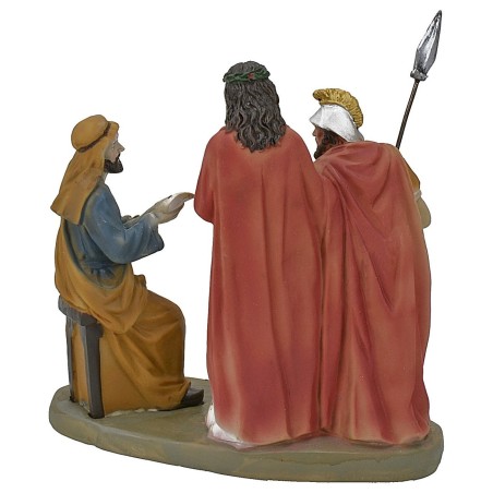 Processo a Gesù cm 13 Statue Pasquali Mondo Presepi