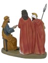 Escena del juicio a Jesús, figuras pascuales de 13 cm.