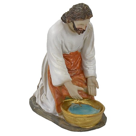 Lavanda dei piedi cm 13 Statue Pasquali