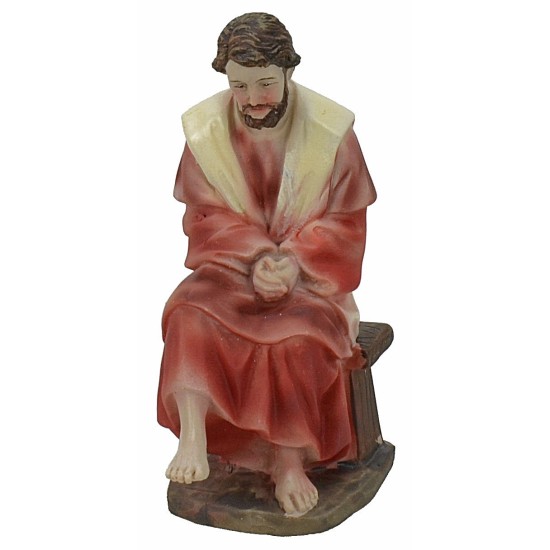 Lavado de pies cm 13 Estatuas Pascuales Mundo Pesebres