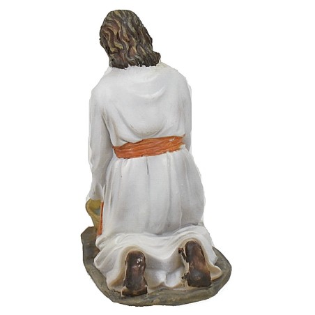 Lavado de pies cm 13 Estatuas Pascuales Mundo Pesebres