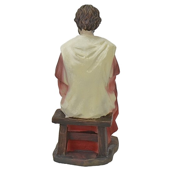 Lavanda dei piedi cm 13 Statue Pasquali Mondo Presepi