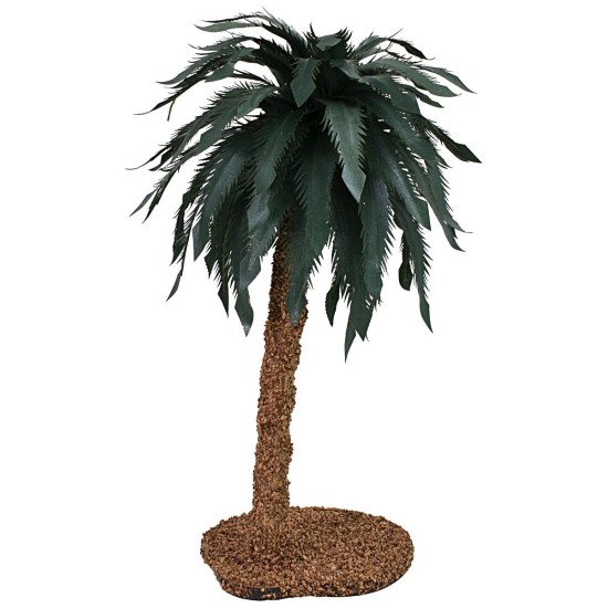 Palma con foglie modellabili h 35 cm base, aperta, altezza