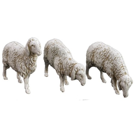 Set de 12 ovejas Landi Moranduzzo para figuras de 10 cm