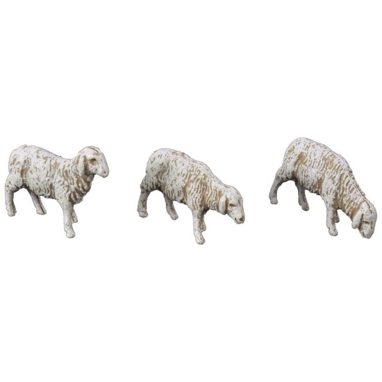 Set 12 pecore per statue cm 6 Landi Moranduzzo Mondo Presepi