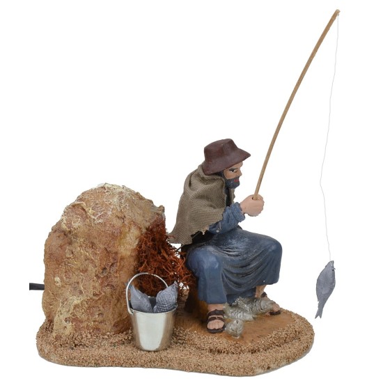 Pescatore serie 15 cm Oliver in movimento