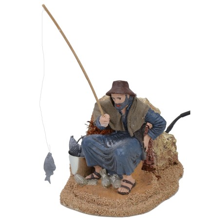 Pescatore serie 15 cm Oliver in movimento