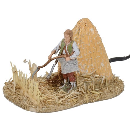 Campesino en movimiento 10 cm Landi Moranduzzo Mundo Belenes