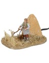 Campesino que siega en movimiento 10 cm Landi Moranduzzo
