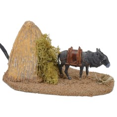 Asino in movimento serie 10 cm Landi Moranduzzo Mondo Presepi 2