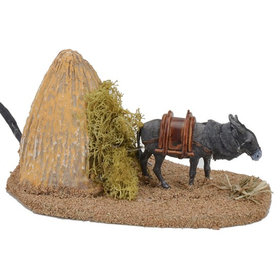 Asno en movimiento serie 10 cm Landi Moranduzzo Mundo Pesebres