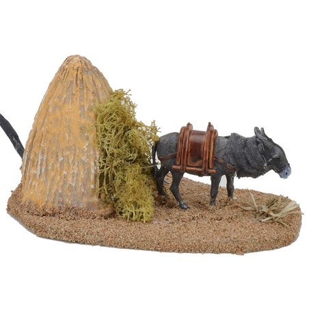 Asino in movimento serie 10 cm Landi Moranduzzo Mondo Presepi