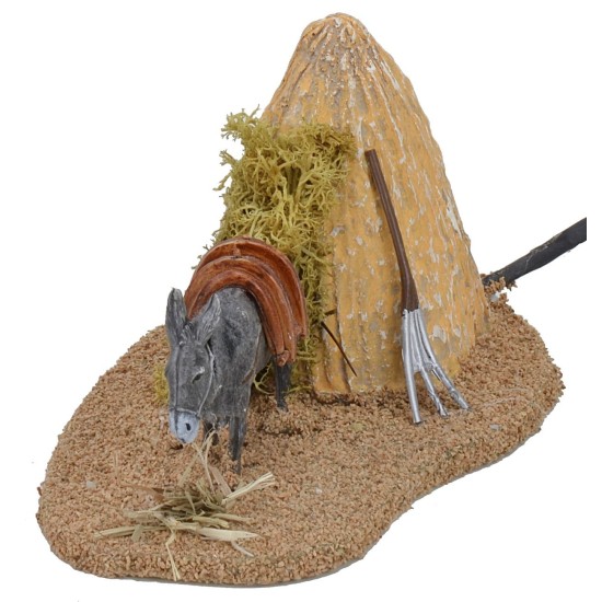 Asino in movimento serie 10 cm Landi Moranduzzo