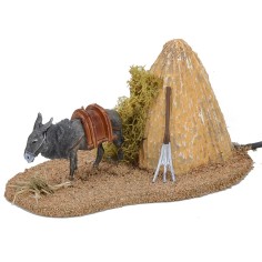 Asino in movimento serie 10 cm Landi Moranduzzo