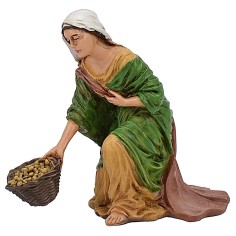 Donna con cesto serie 13 cm Pigini 2