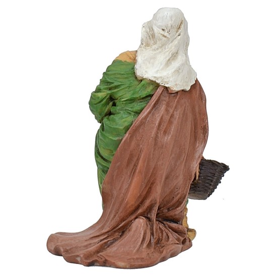 Donna con cesto serie 13 cm Pigini Mondo Presepi
