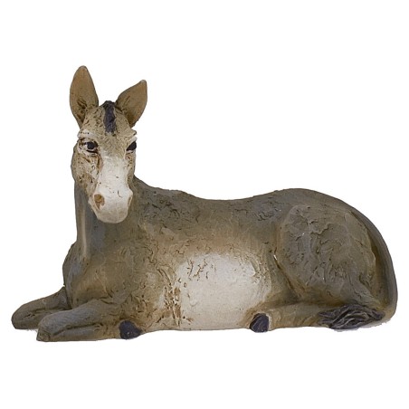 Bue y Asno en resina serie Pigini para estatuas de 13 cm Mundo