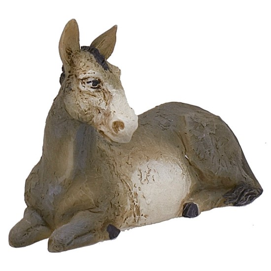 The ox and Ass in the resin series Pigini for statues 13 cm