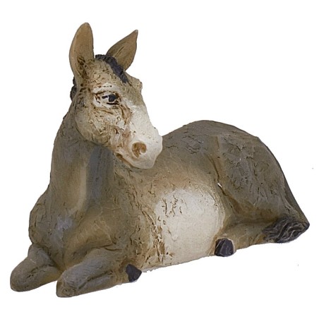 The ox and Ass in the resin series Pigini for statues 13 cm