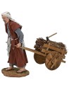 Uomo con carretto 30 cm Pigini