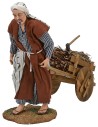 Uomo con carretto 30 cm Pigini