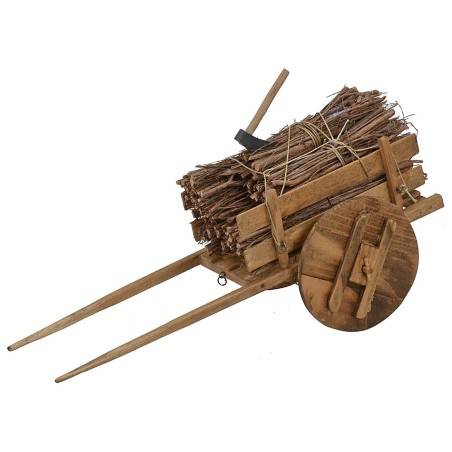 Uomo con carretto 30 cm Pigini