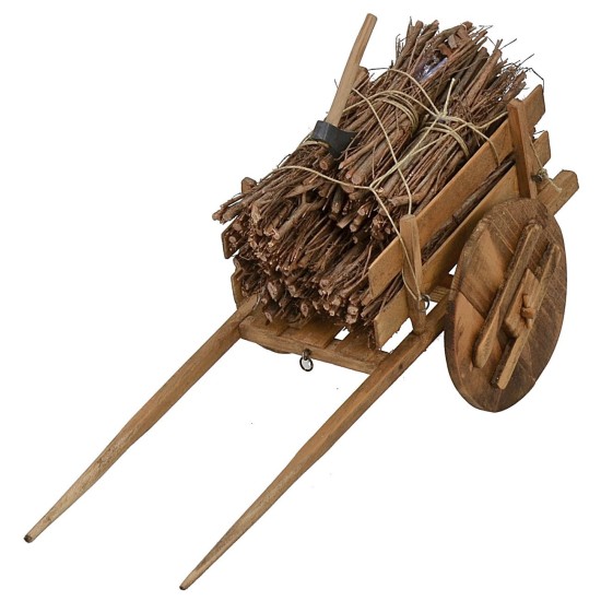 Uomo con carretto 30 cm Pigini Mondo Presepi