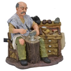 Zapatero en movimiento serie 30 cm Pigini Mondo Presepi