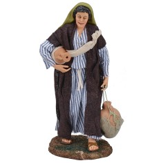 Mujer con ánforas 30 cm Pigini Mondo Presepi